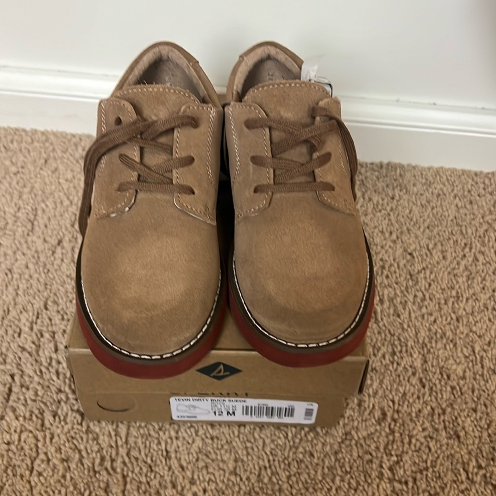 Sperry boys dress shoes size 12